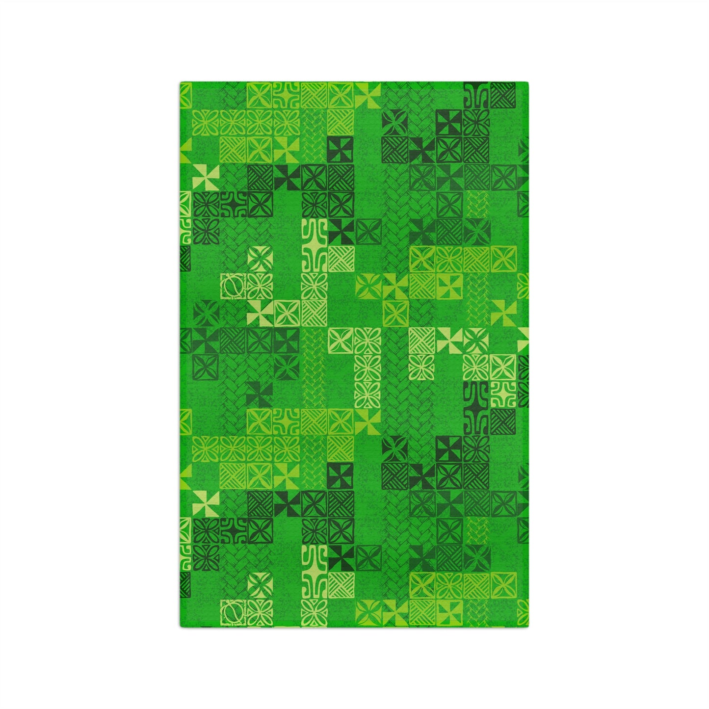 Tapa Tuesday Green Soft Tea Towel