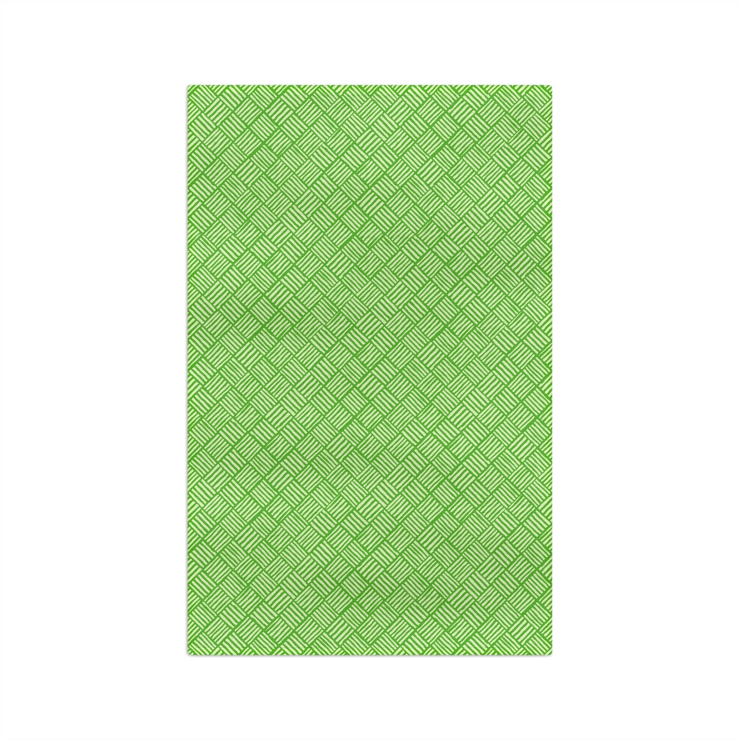 Tropical Green Weave - Soft Tea Towel
