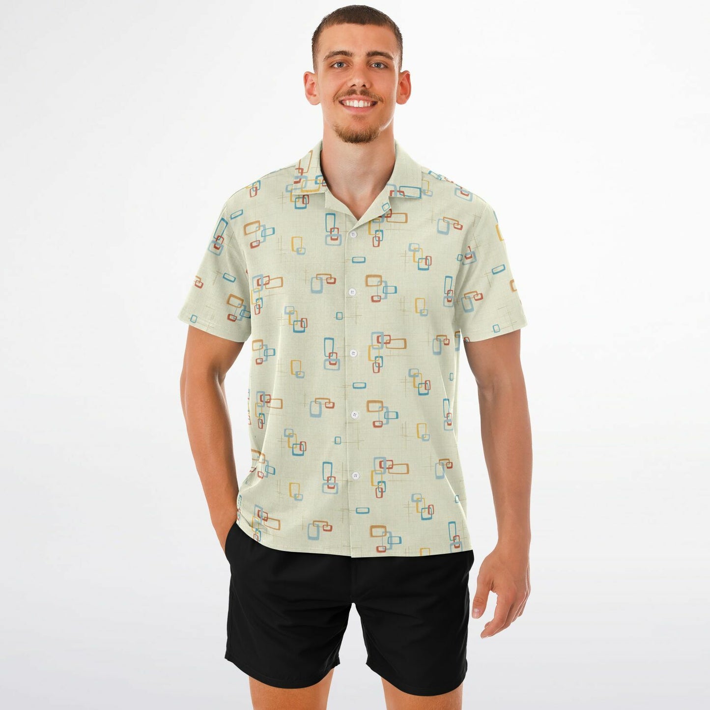 'Rumpus Room' Short Sleeve Button-Down Shirt