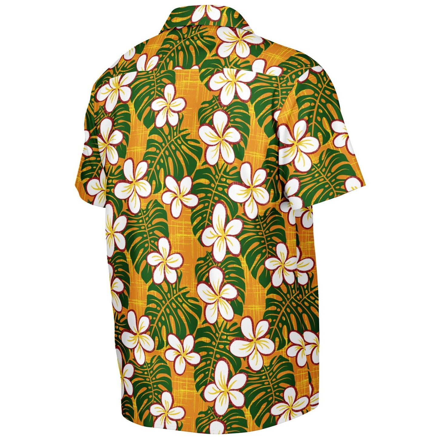 Autumn Aloha Short Sleeve Button-Down Shirt