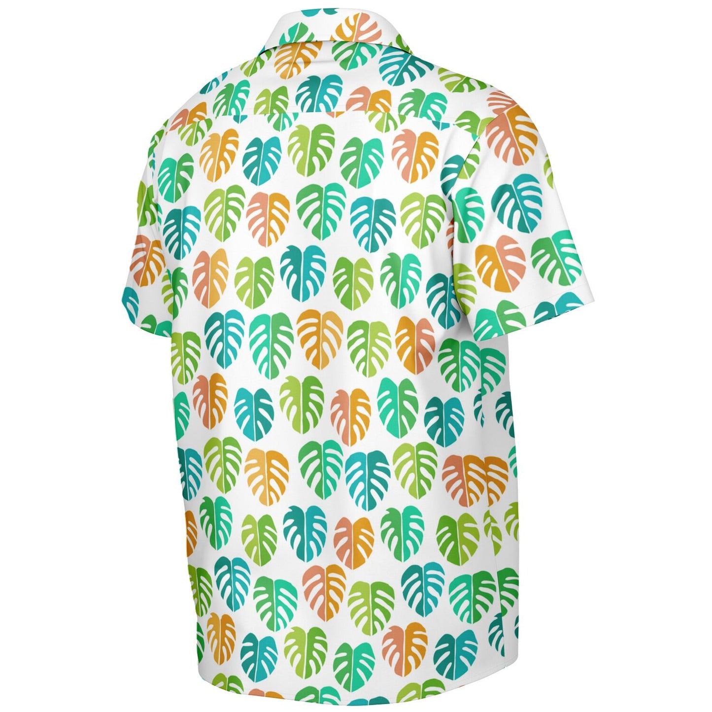'Delicious Monsters' Short Sleeve Button-Down Shirt