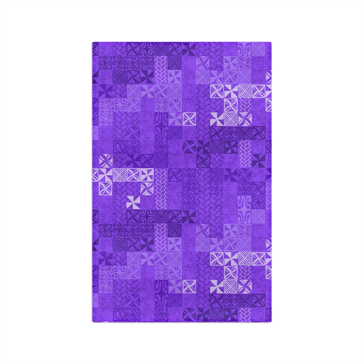 Tapa Tuesday Purple Soft Tea Towel