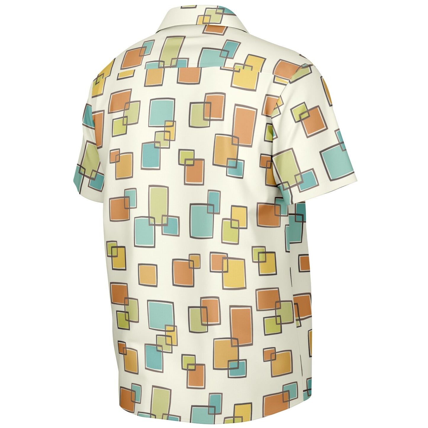 'Real Gone Square' Short Sleeve Button-Down Shirt