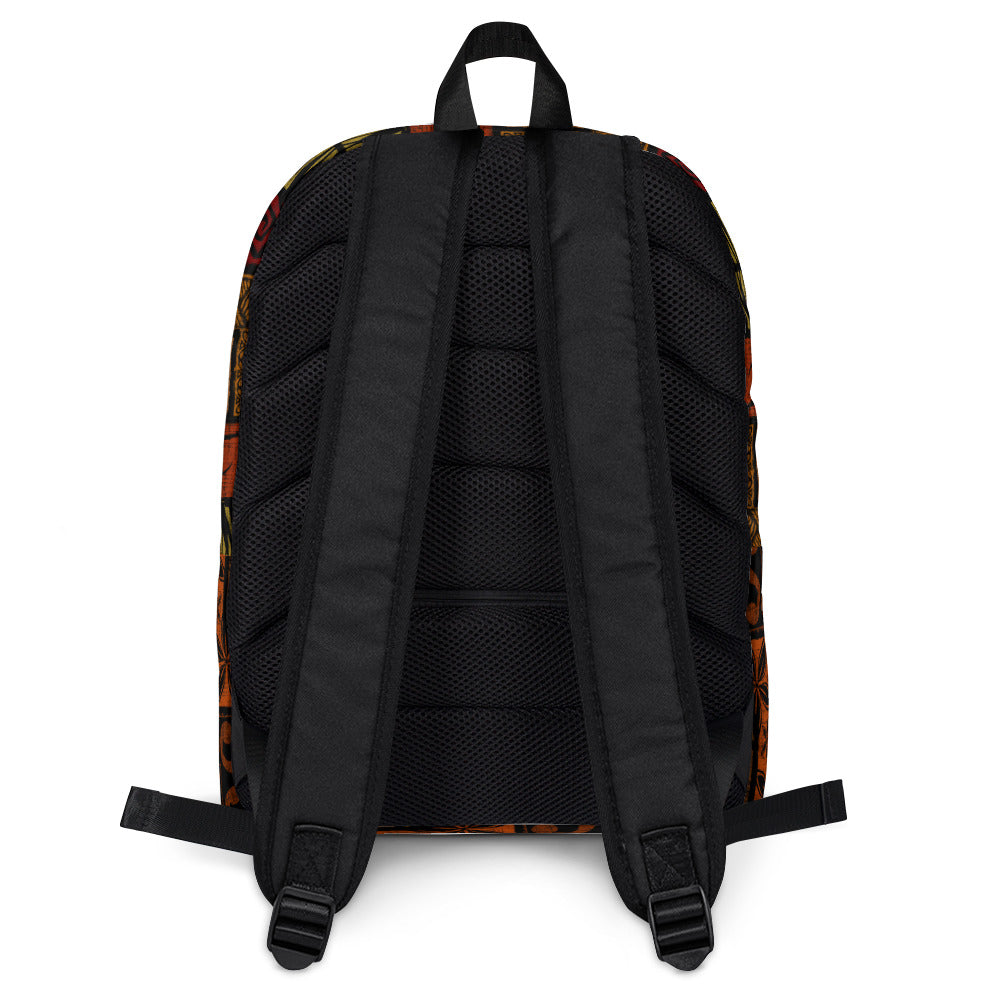 Moku Malihini on Black Backpack