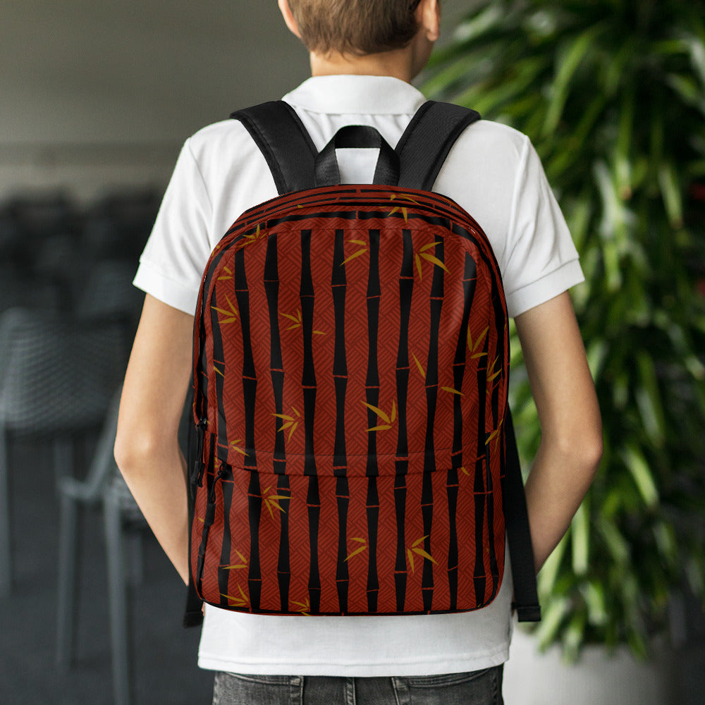Black Bamboo Backpack