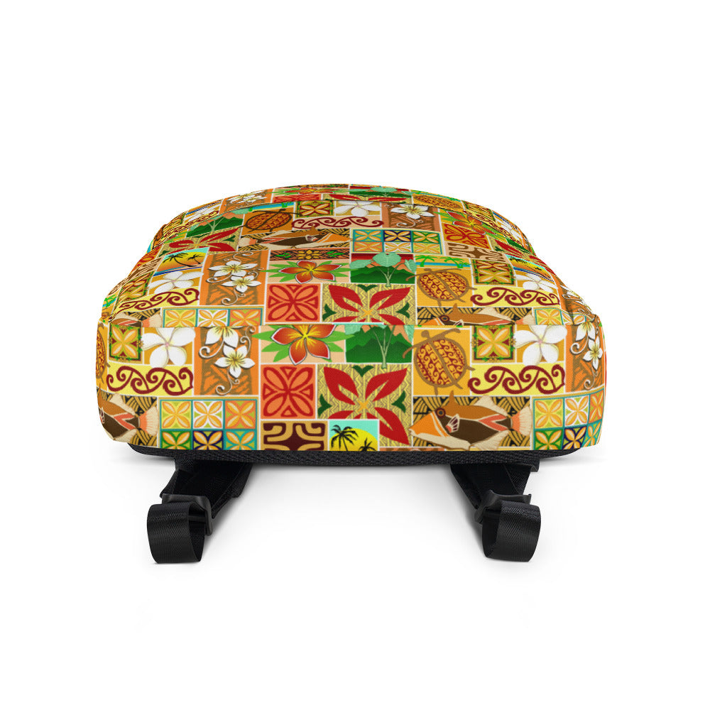 Hawaiian Motif Backpack