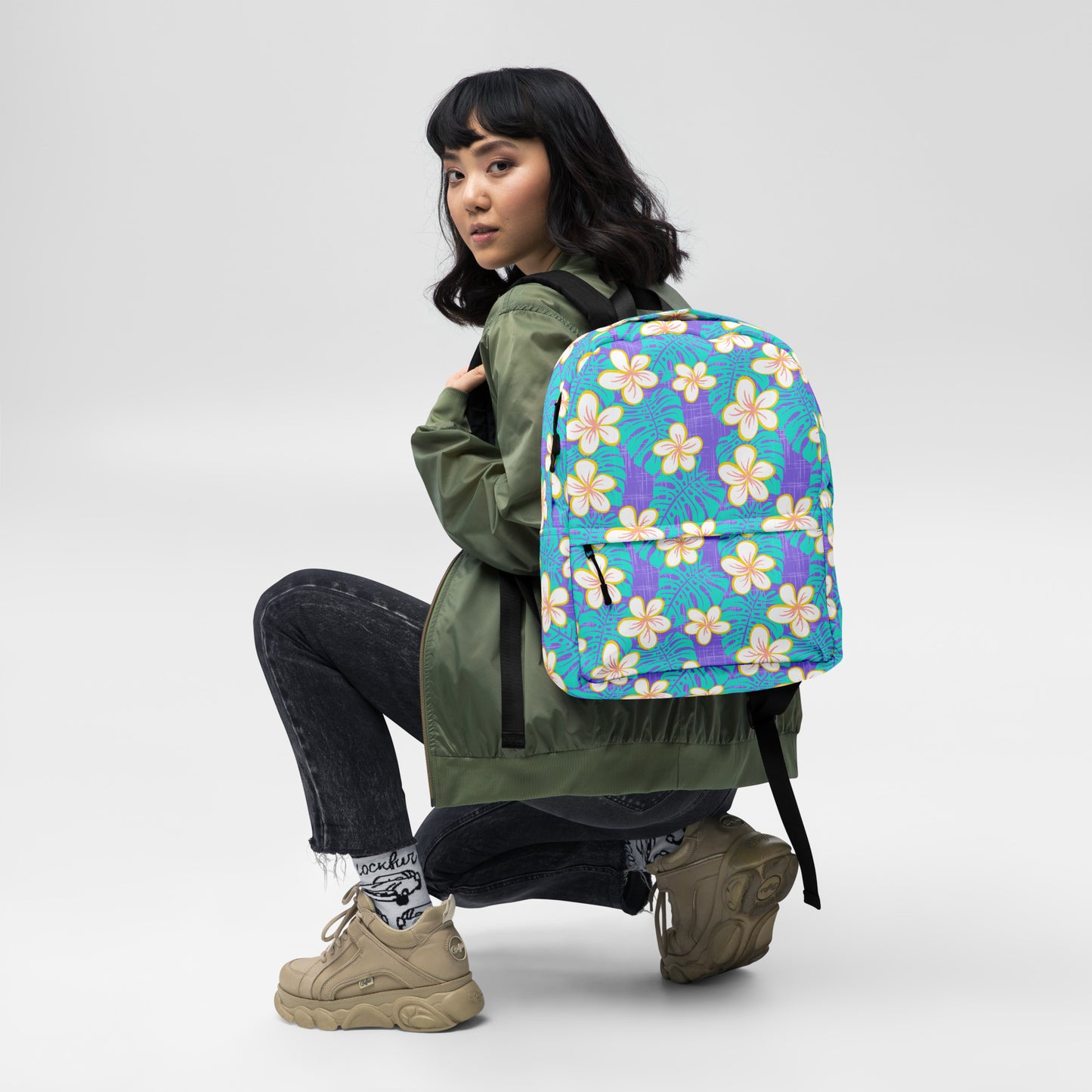 Ube Blue Garden Backpack