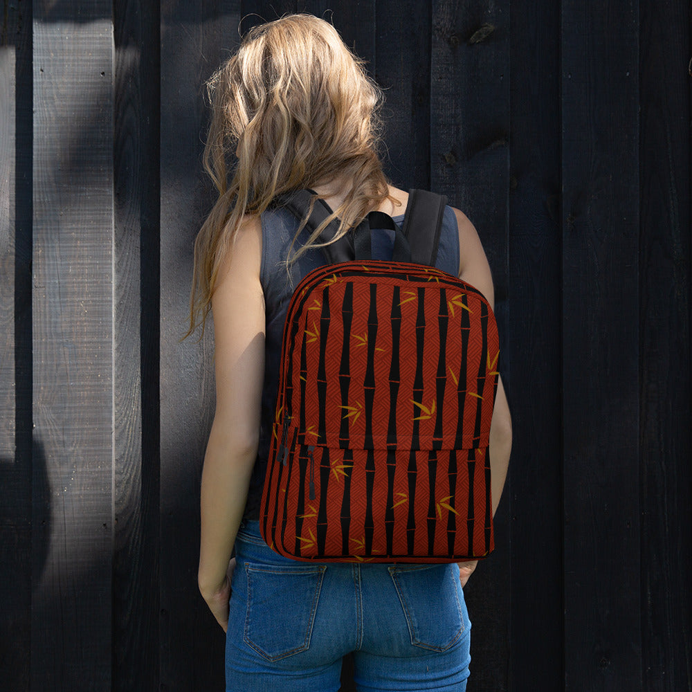 Black Bamboo Backpack