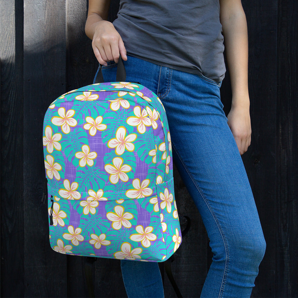 Ube Blue Garden Backpack