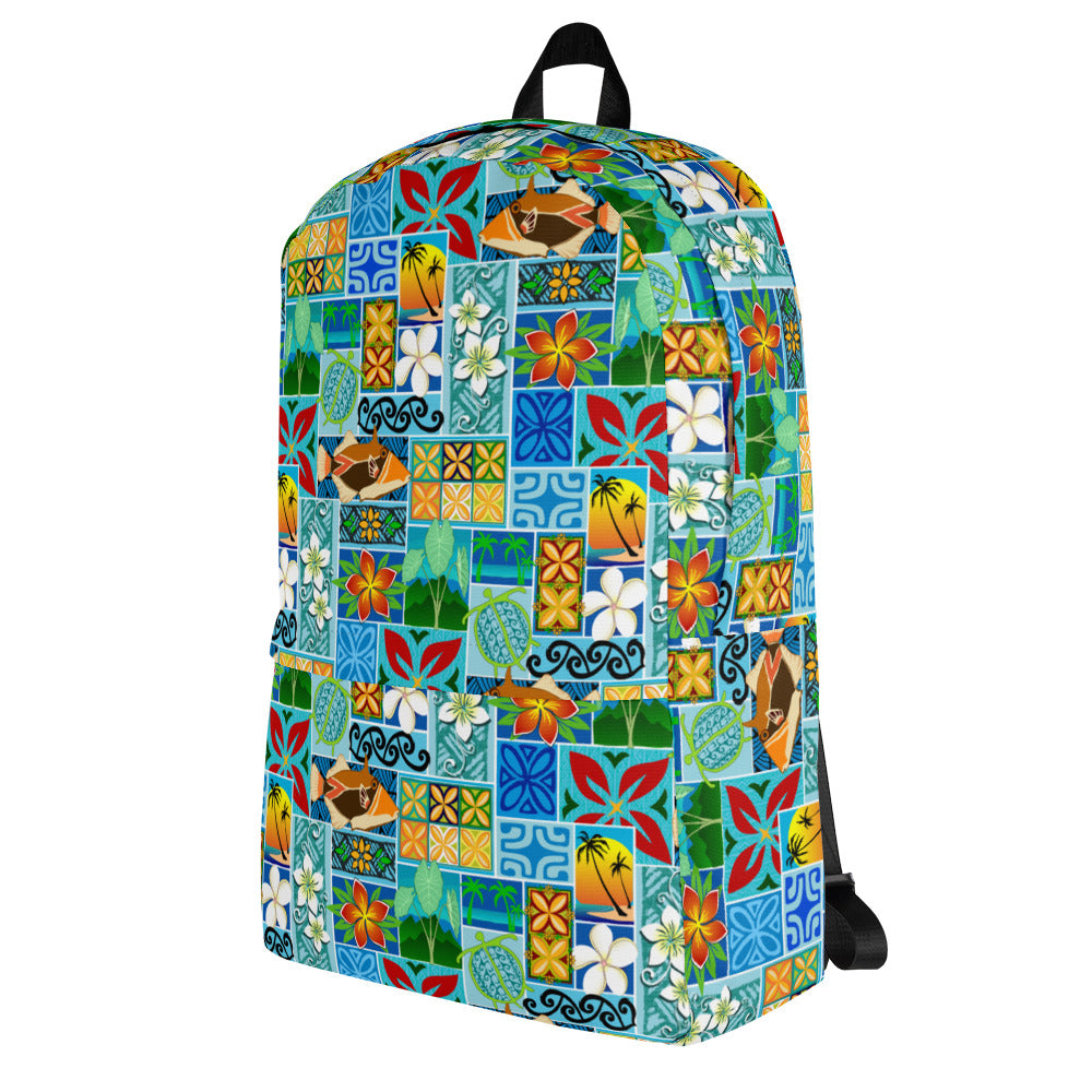 New Hawaiian Motif Backpack
