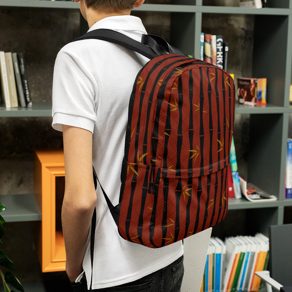 Black Bamboo Backpack