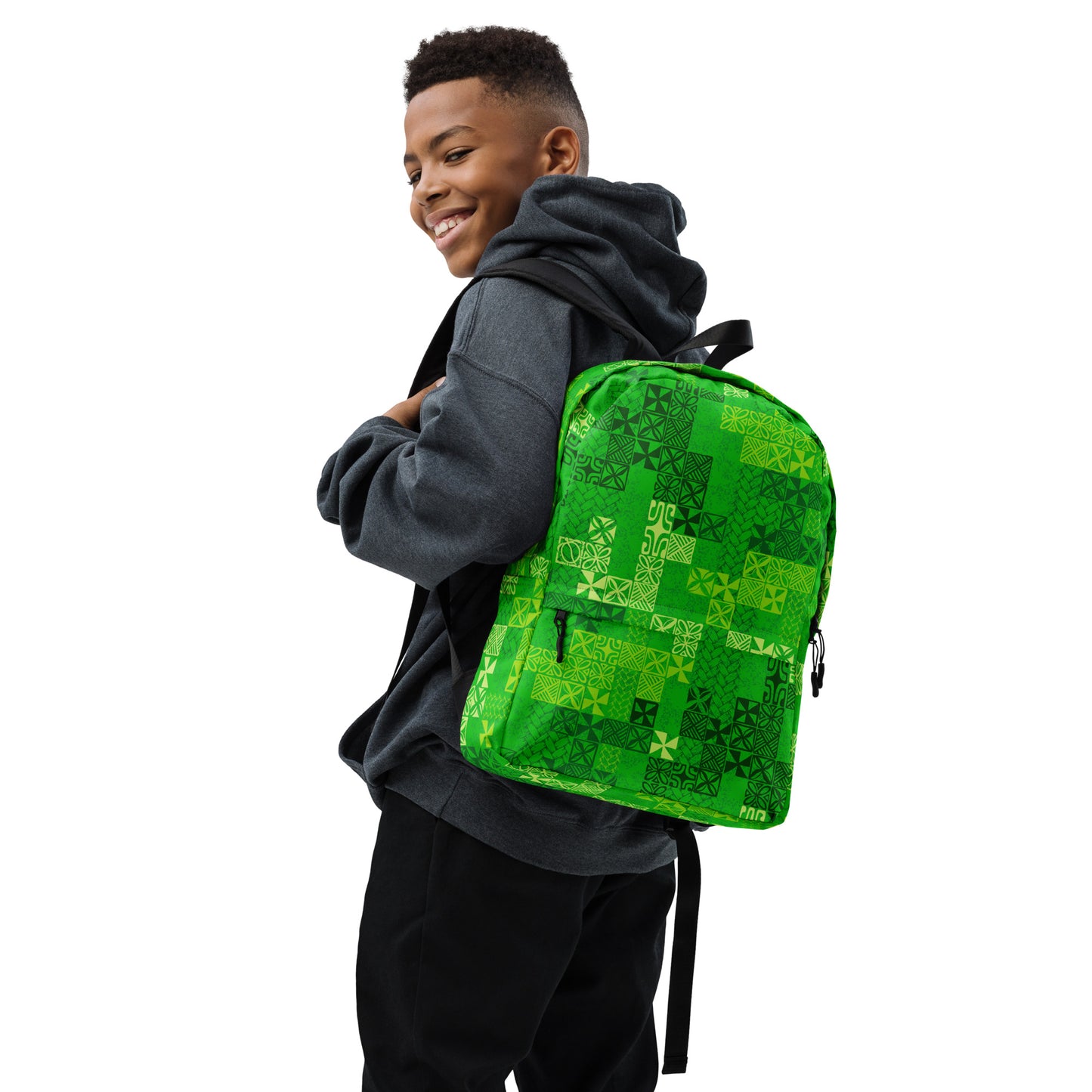 Tapa Tuesday Green Backpack