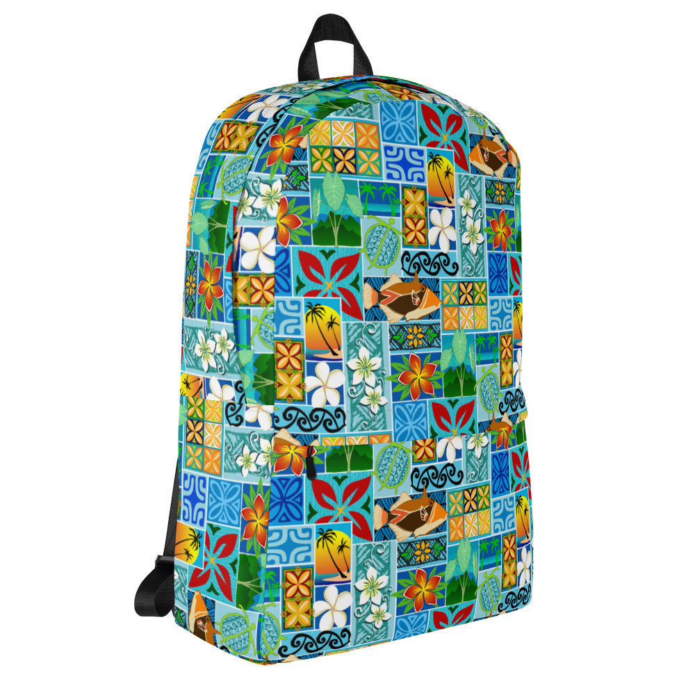 New Hawaiian Motif Backpack