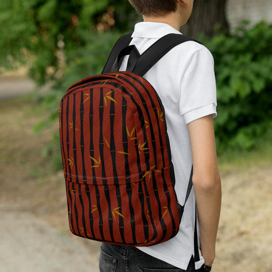 Black Bamboo Backpack