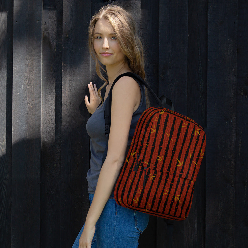 Black Bamboo Backpack