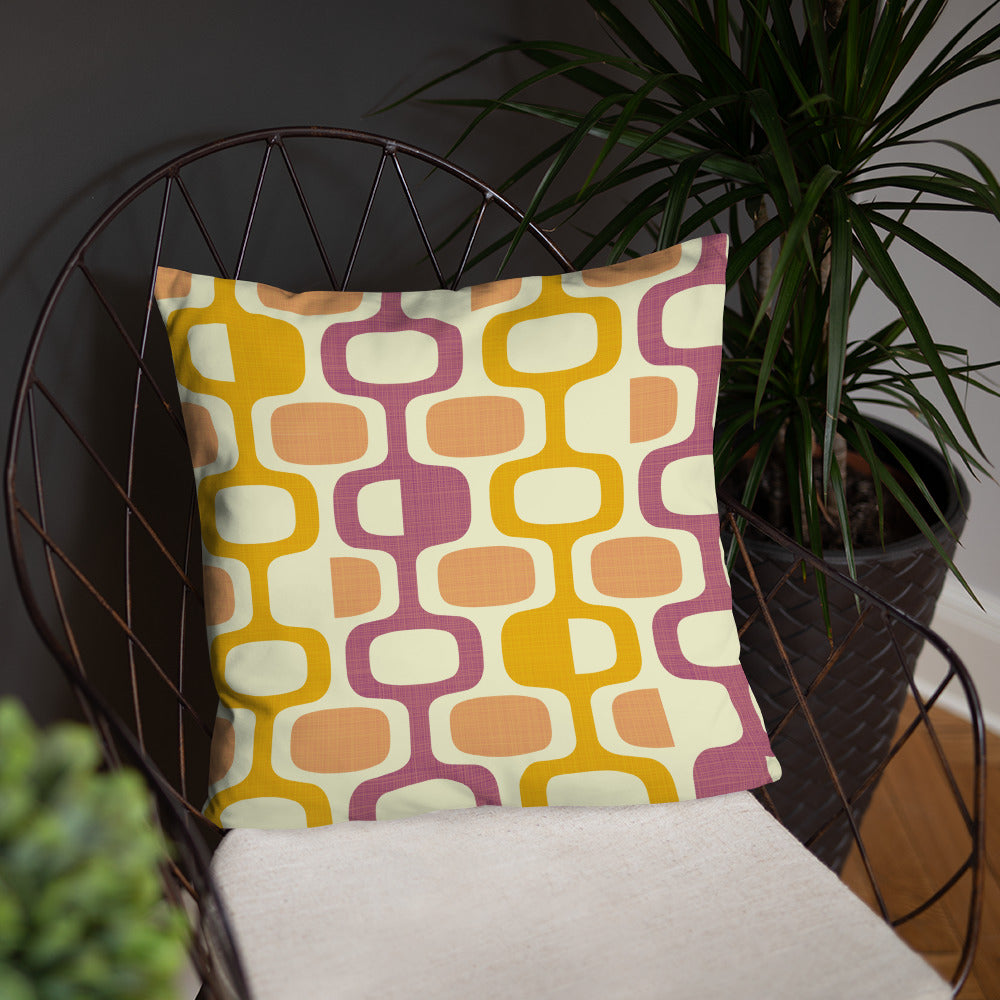Whatco Peach Berry Marigold Basic Pillow