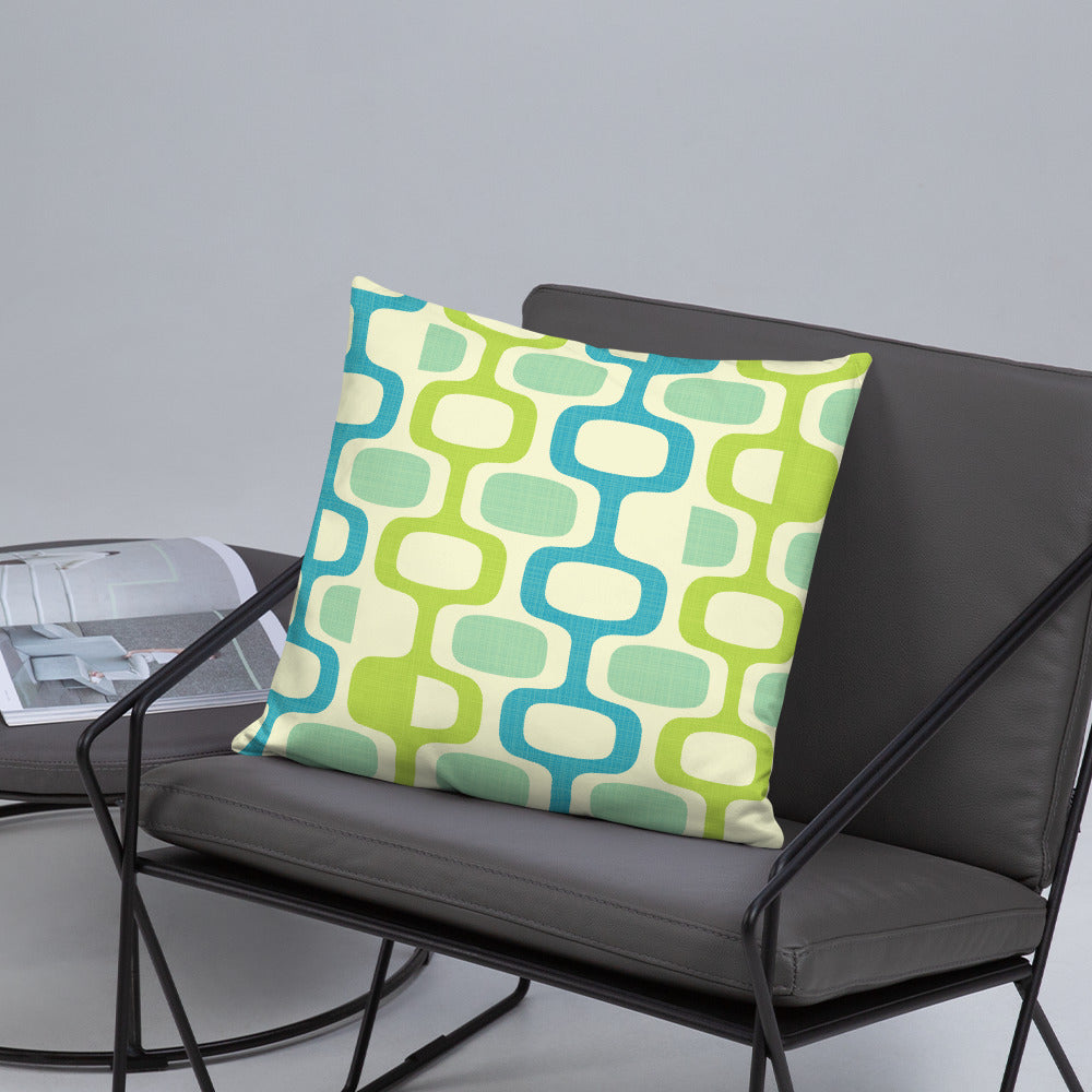 Whatco Caribbean Jade Lime Basic Pillow