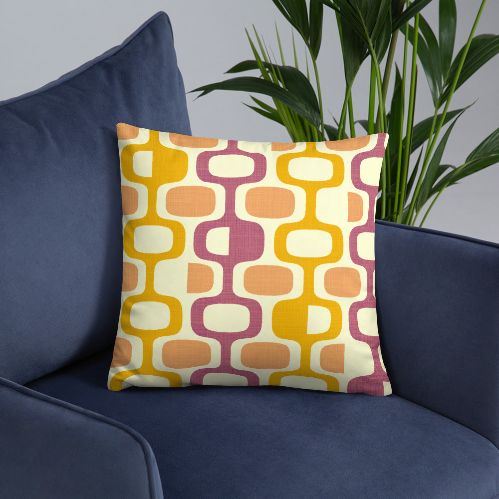 Whatco Peach Berry Marigold Basic Pillow