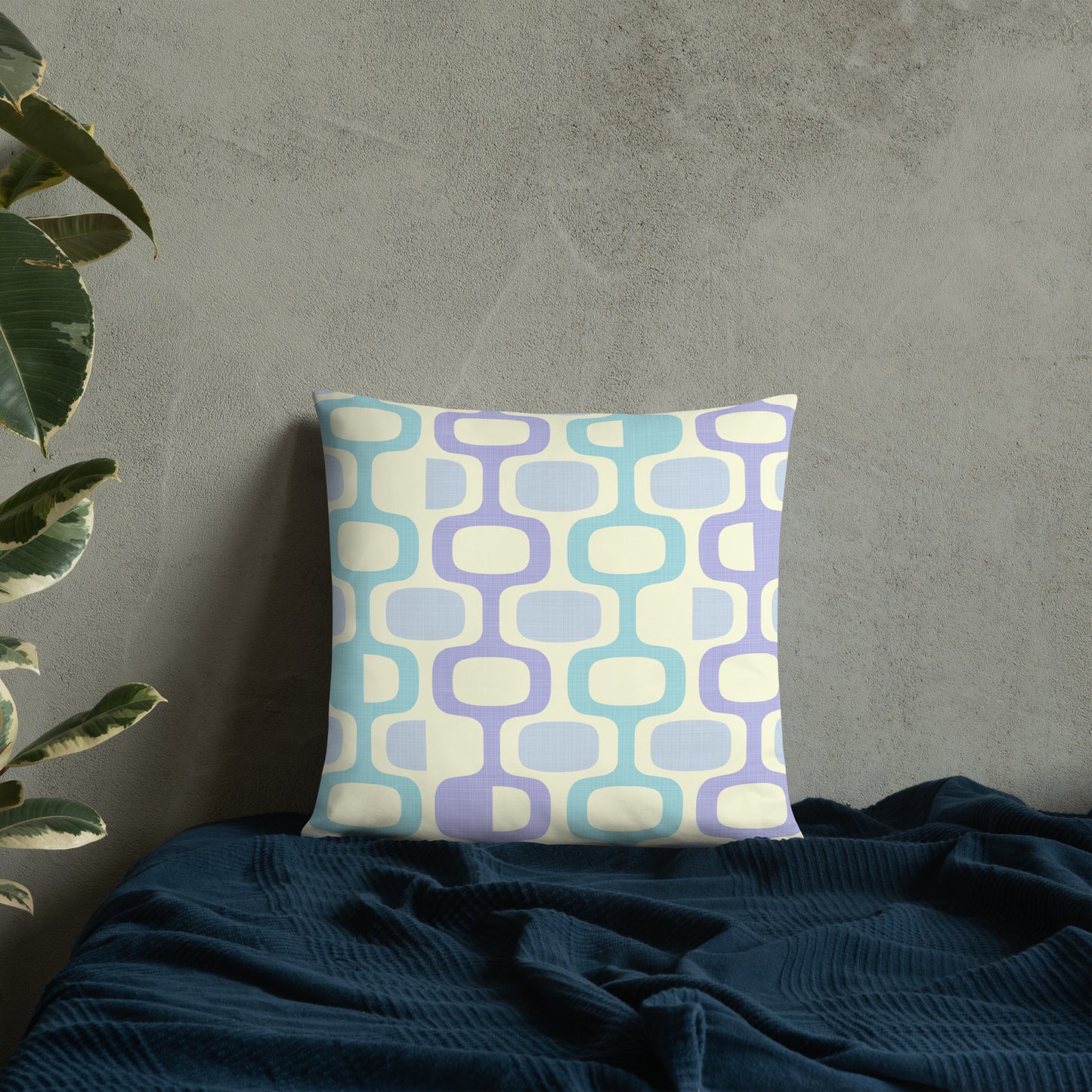 Whatco Sky Blue Orchid Pool Basic Pillow