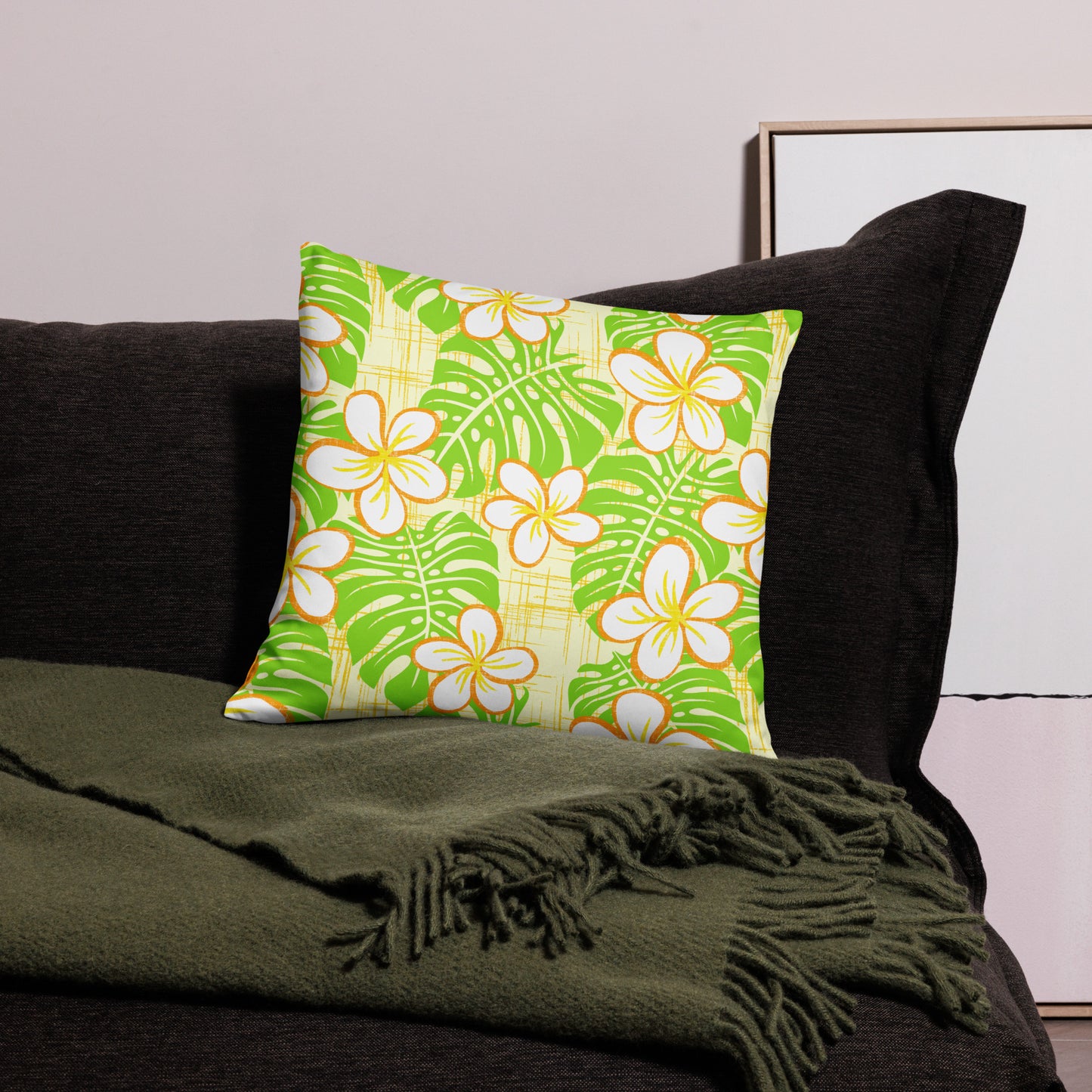 Garden's Edge Summer Beach Basic Pillow