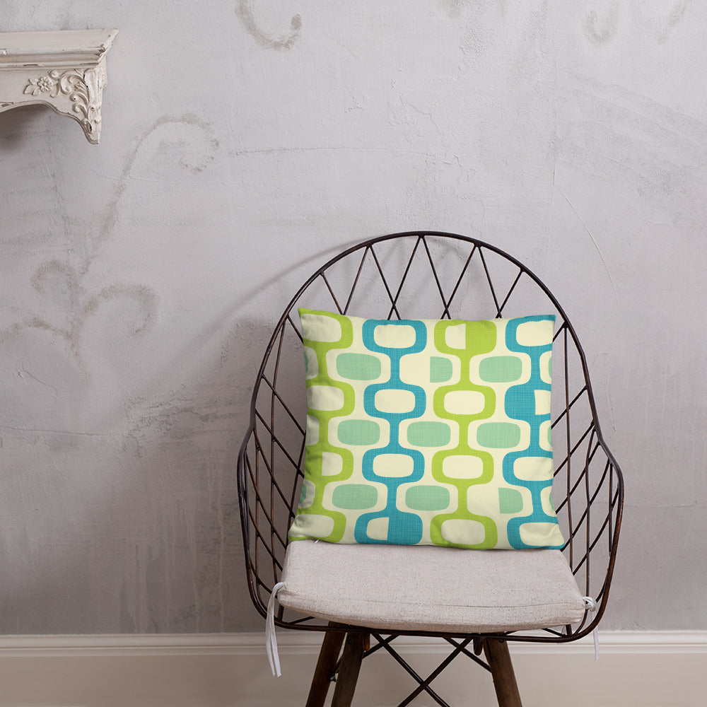 Whatco Caribbean Jade Lime Basic Pillow