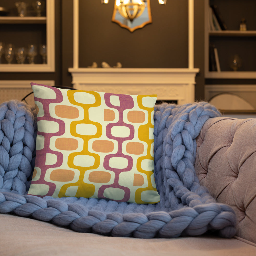 Whatco Peach Berry Marigold Basic Pillow