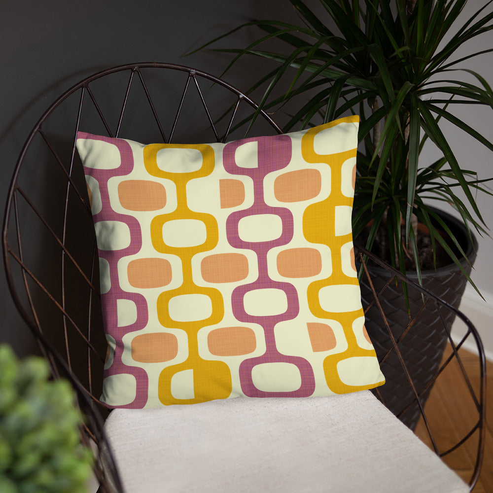 Whatco Peach Berry Marigold Basic Pillow