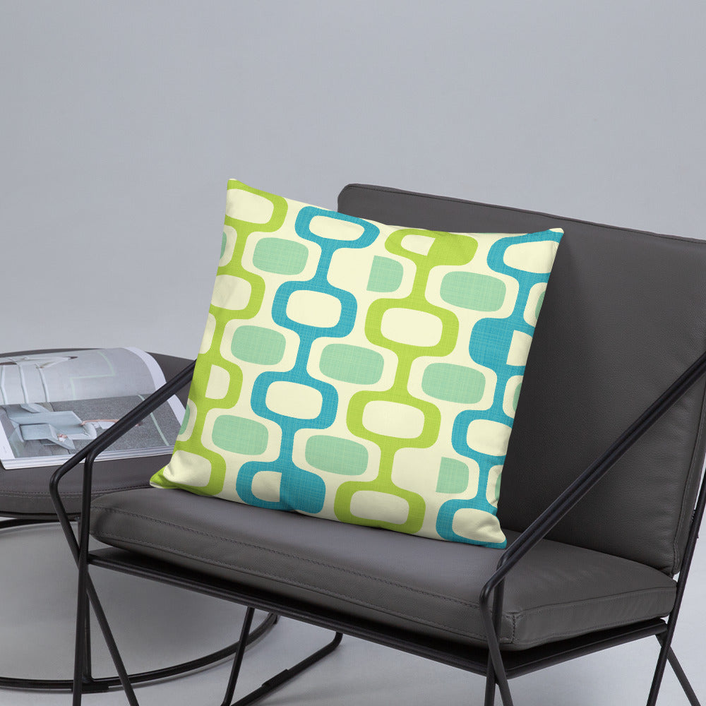 Whatco Caribbean Jade Lime Basic Pillow