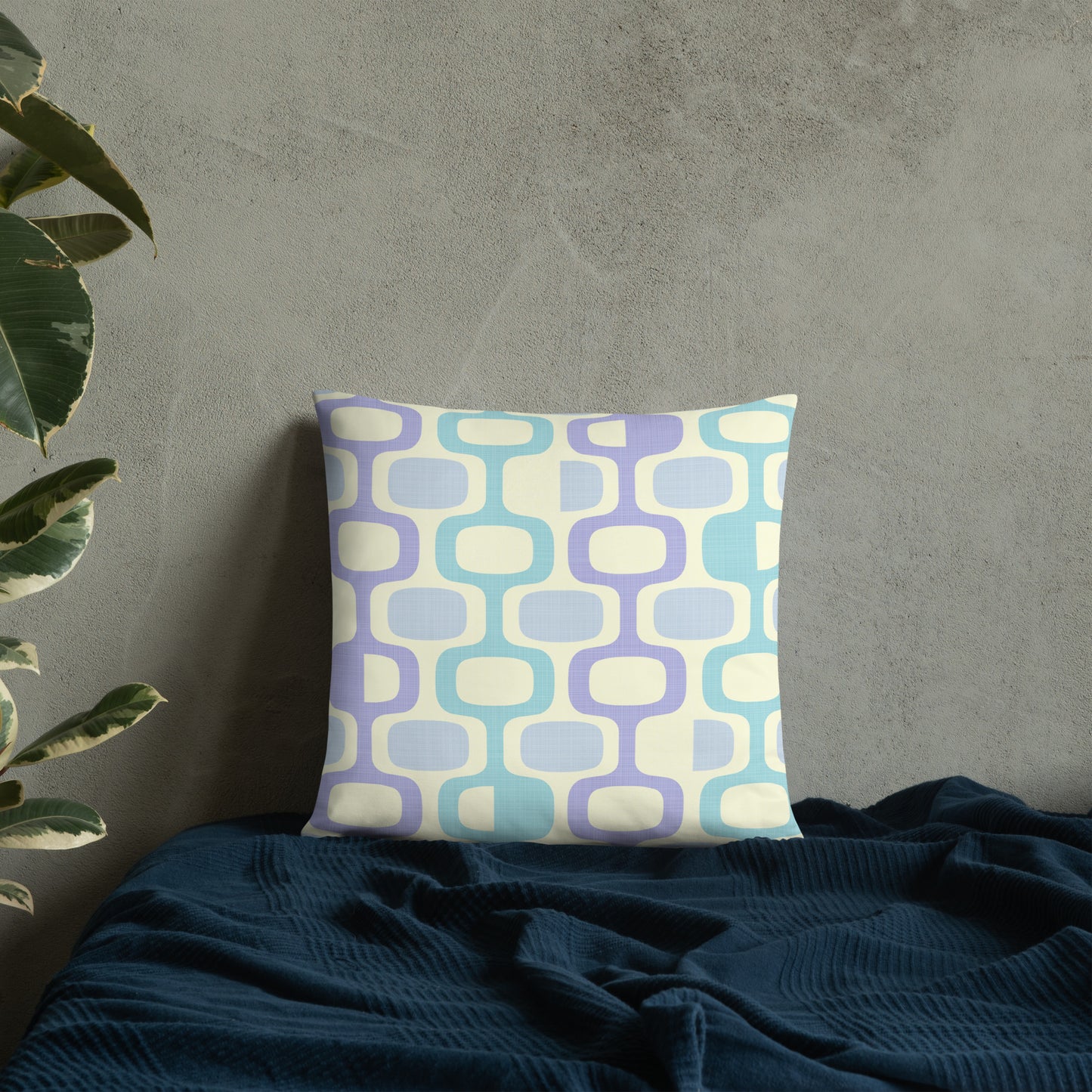Whatco Sky Blue Orchid Pool Basic Pillow