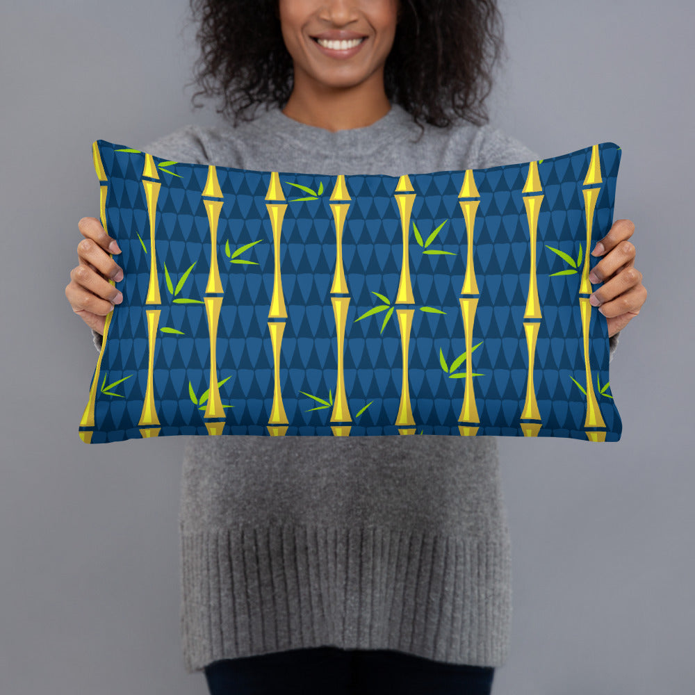 Bamboo Moderne Midnight Basic Pillow