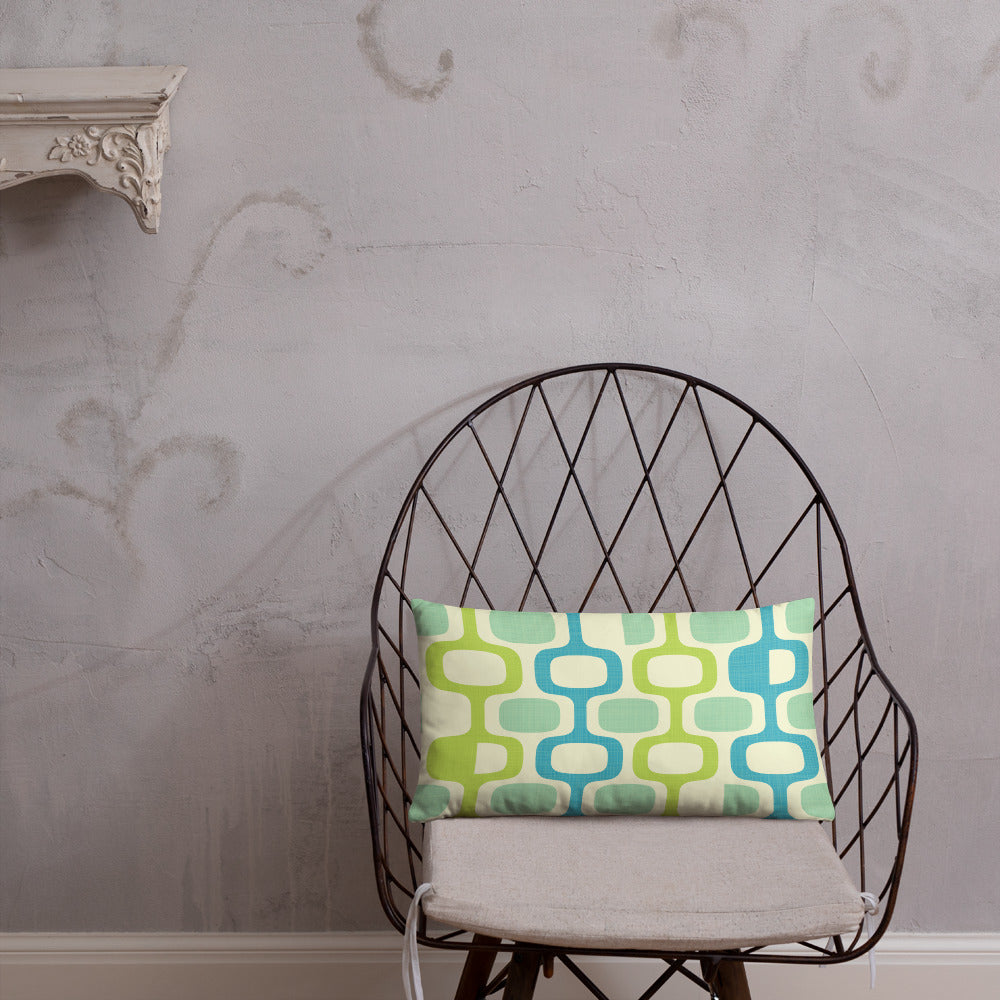 Whatco Caribbean Jade Lime Basic Pillow