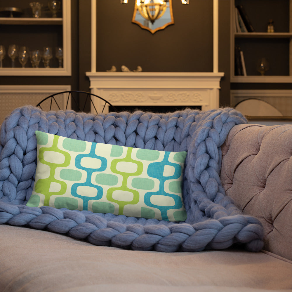 Whatco Caribbean Jade Lime Basic Pillow