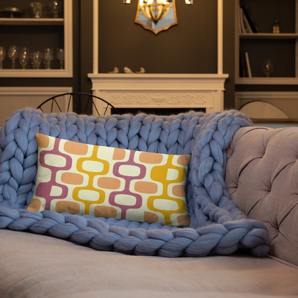 Whatco Peach Berry Marigold Basic Pillow