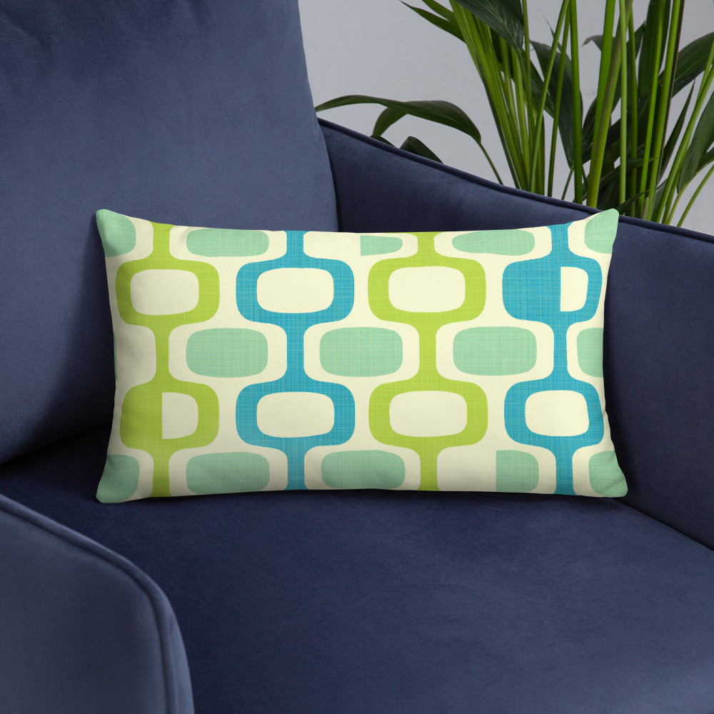 Whatco Caribbean Jade Lime Basic Pillow