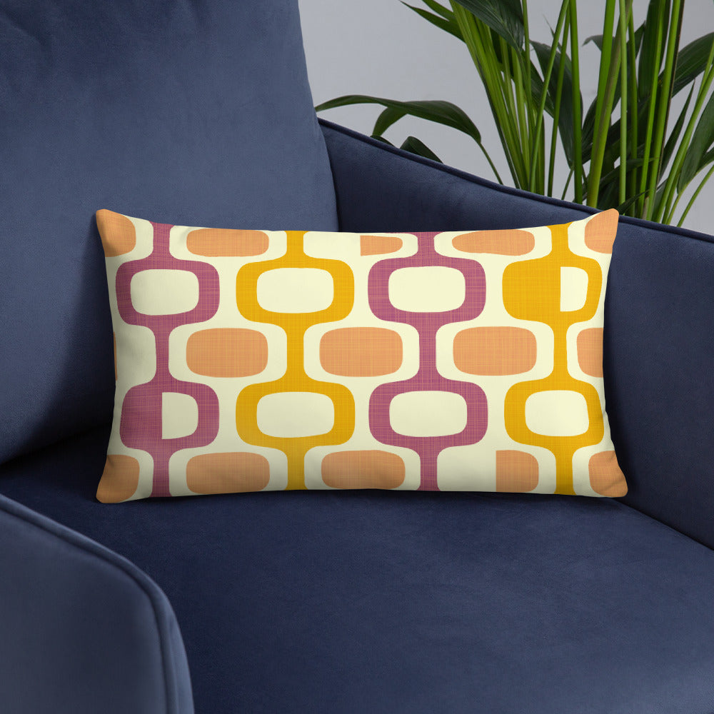 Whatco Peach Berry Marigold Basic Pillow