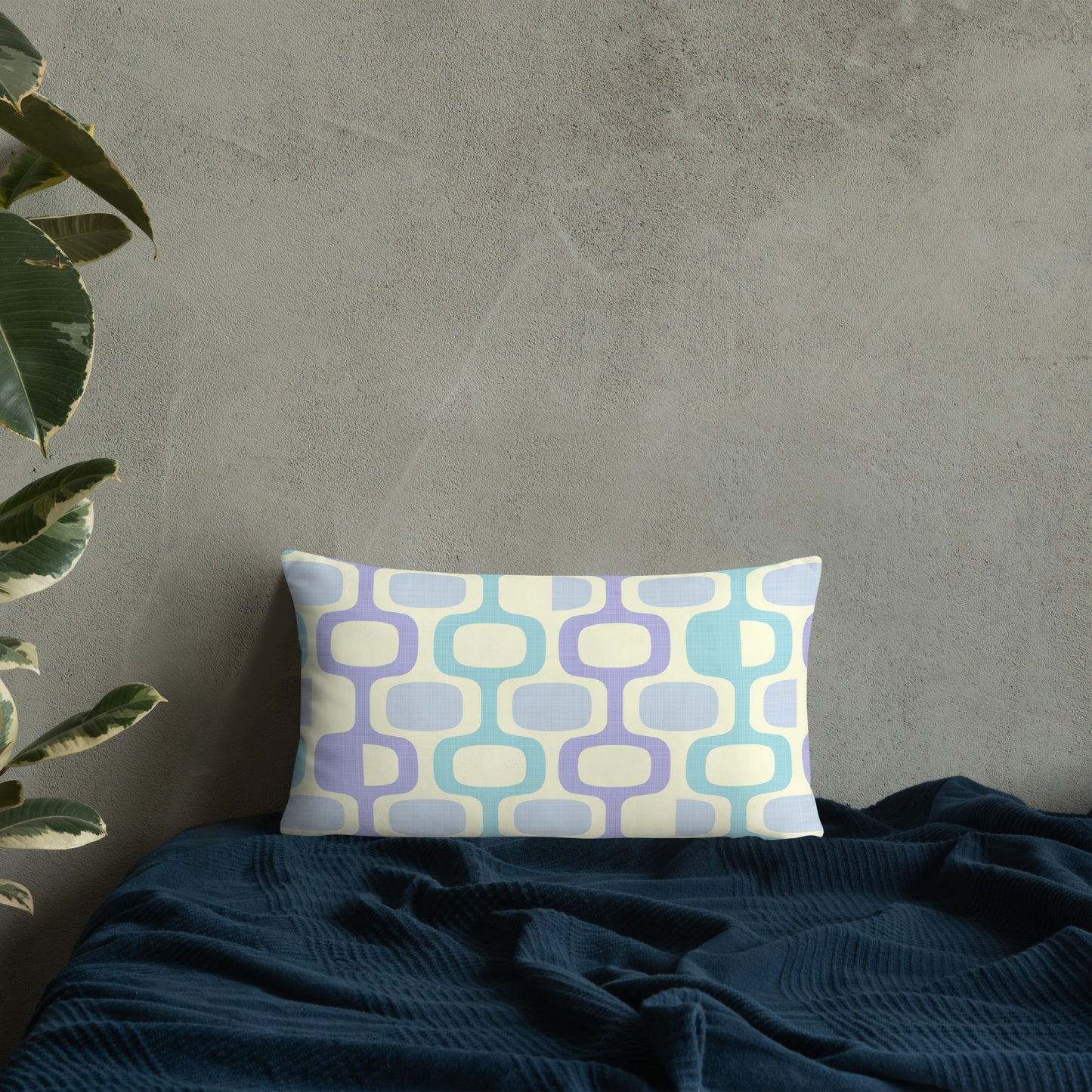 Whatco Sky Blue Orchid Pool Basic Pillow