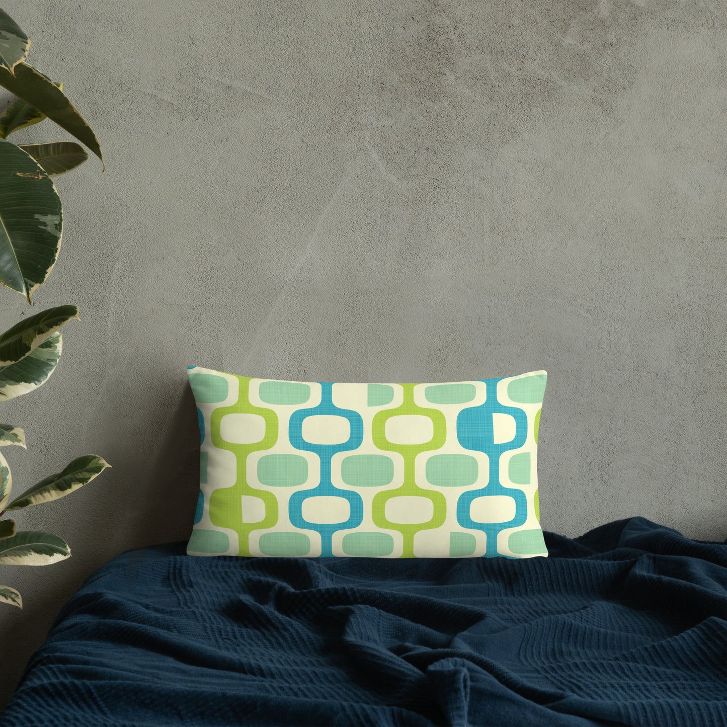 Whatco Caribbean Jade Lime Basic Pillow