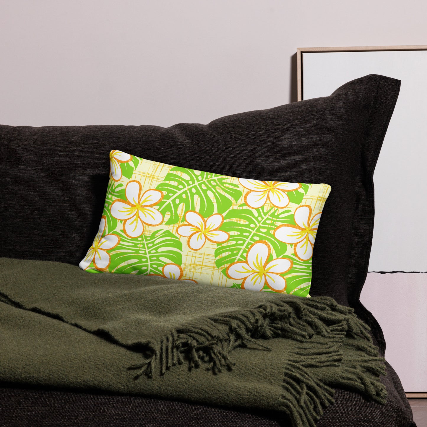 Garden's Edge Summer Beach Basic Pillow