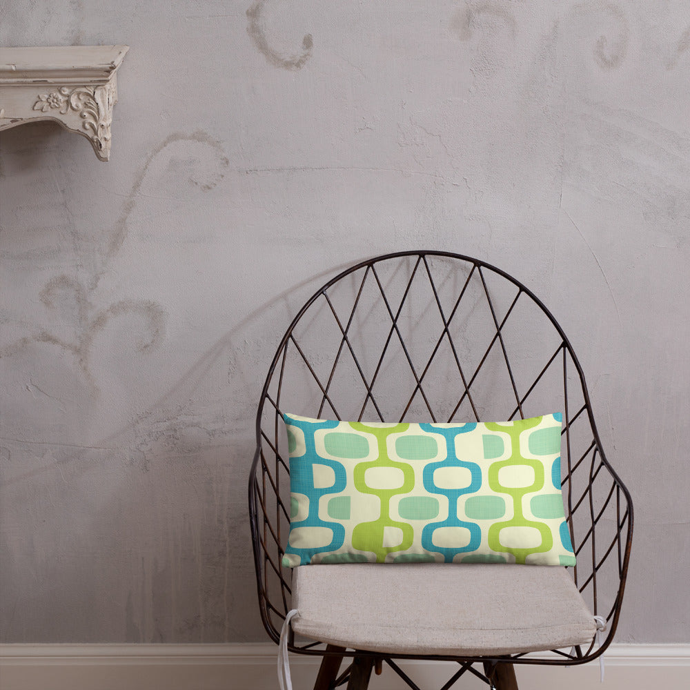 Whatco Caribbean Jade Lime Basic Pillow