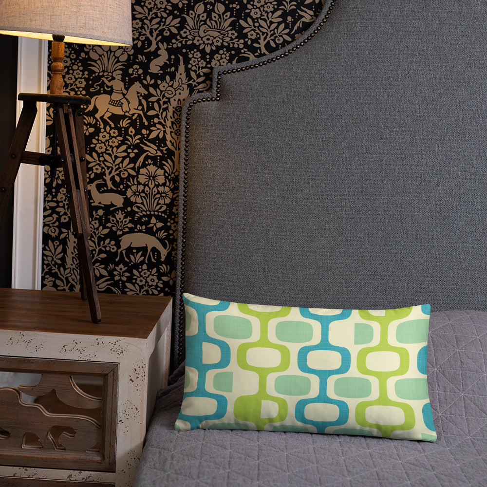 Whatco Caribbean Jade Lime Basic Pillow