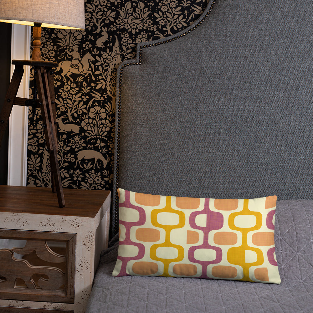 Whatco Peach Berry Marigold Basic Pillow