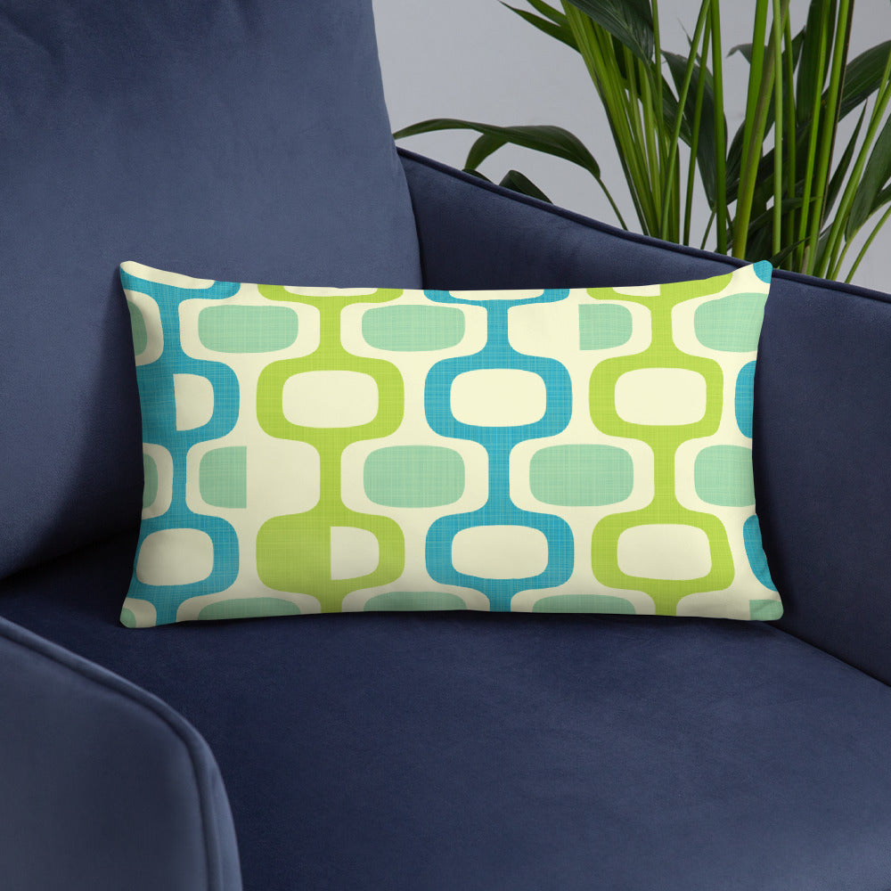 Whatco Caribbean Jade Lime Basic Pillow
