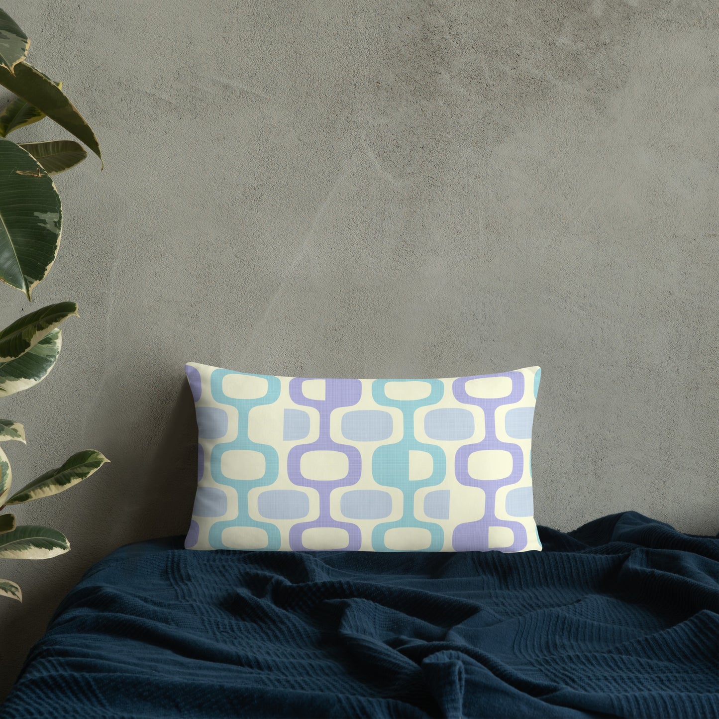 Whatco Sky Blue Orchid Pool Basic Pillow