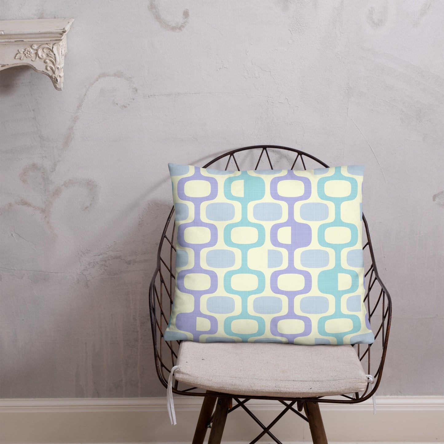 Whatco Sky Blue Orchid Pool Basic Pillow