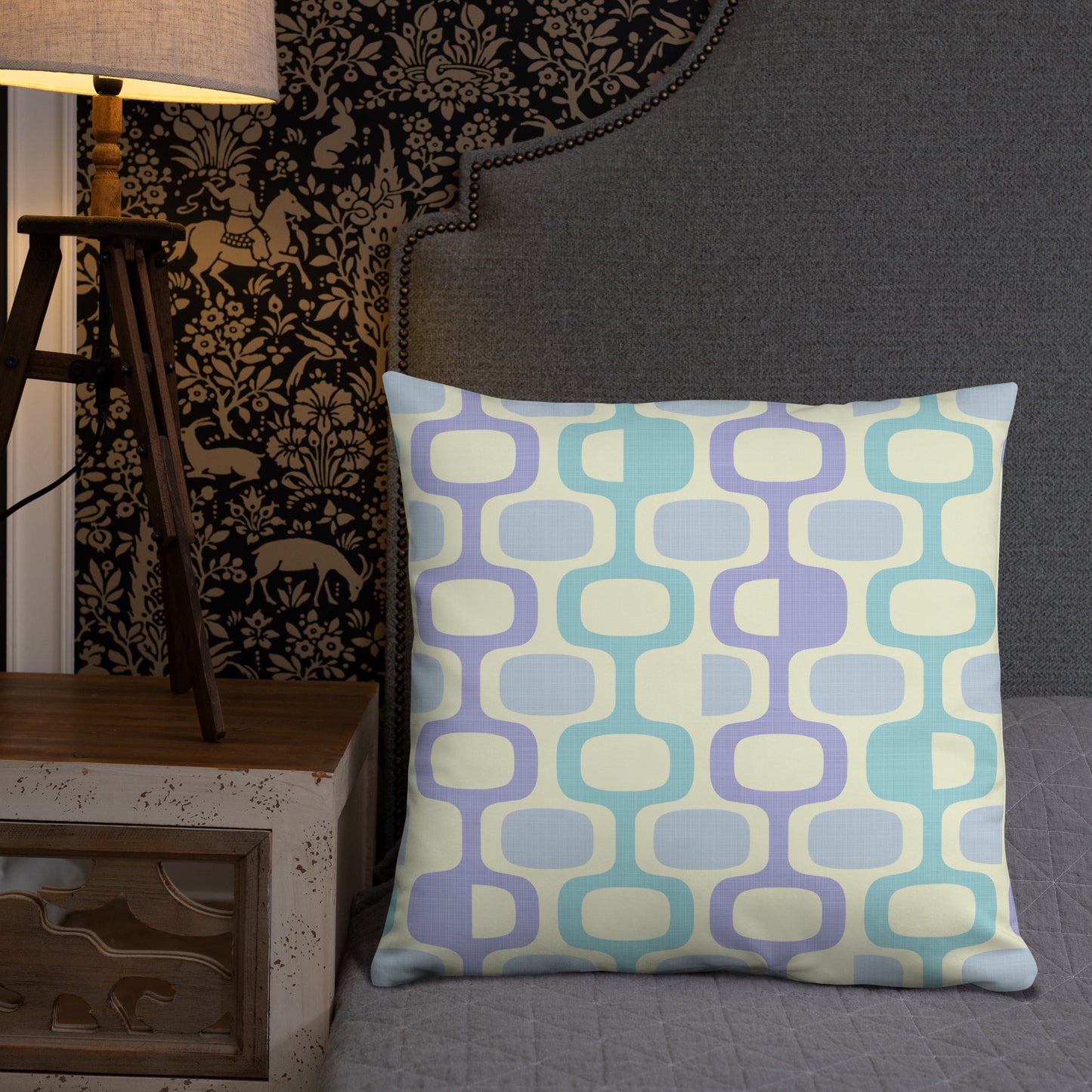 Whatco Sky Blue Orchid Pool Basic Pillow