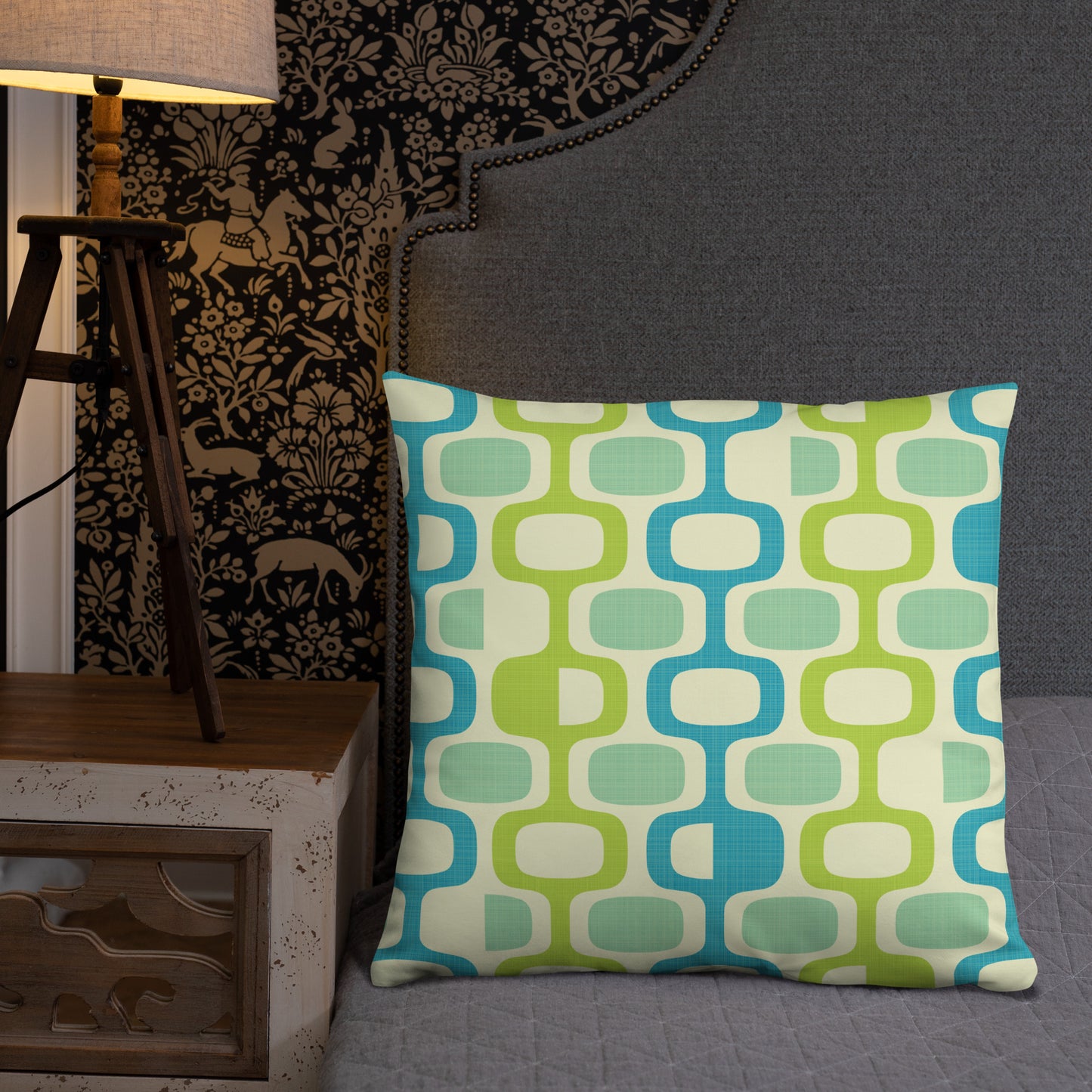 Whatco Caribbean Jade Lime Basic Pillow