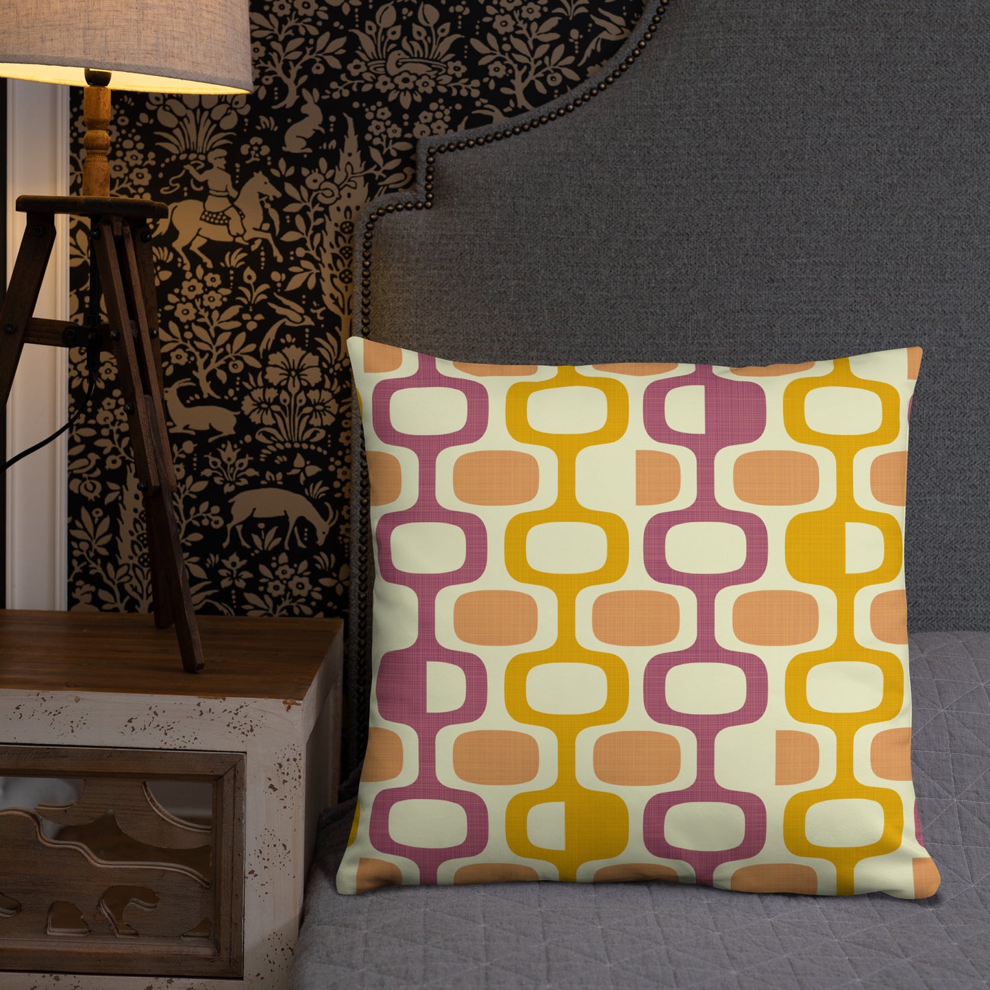 Whatco Peach Berry Marigold Basic Pillow