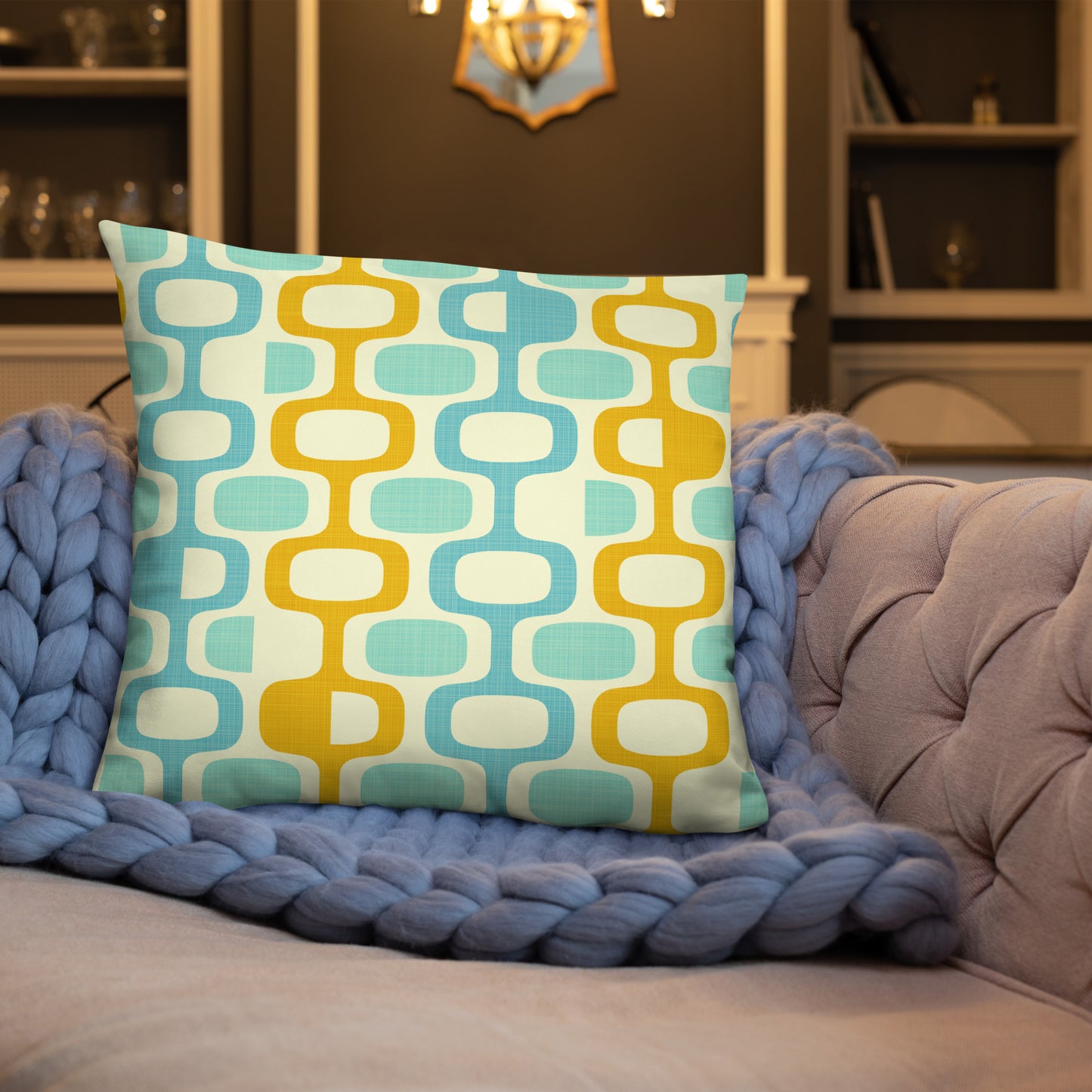 Whatco Marigold Lagoon Basic Pillow