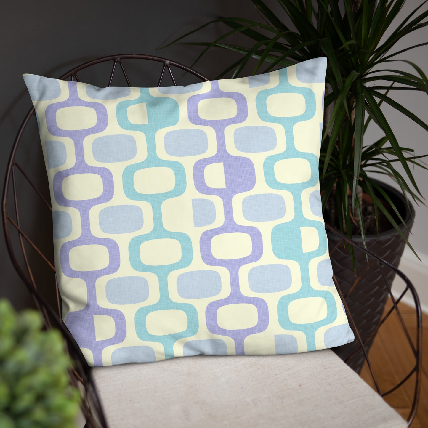 Whatco Sky Blue Orchid Pool Basic Pillow