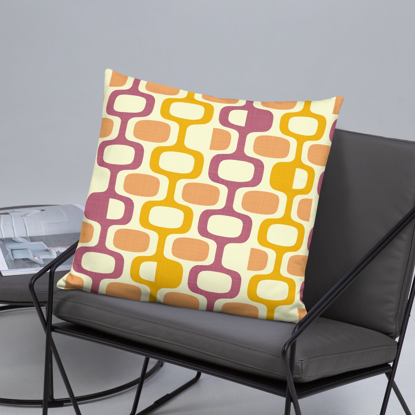 Whatco Peach Berry Marigold Basic Pillow